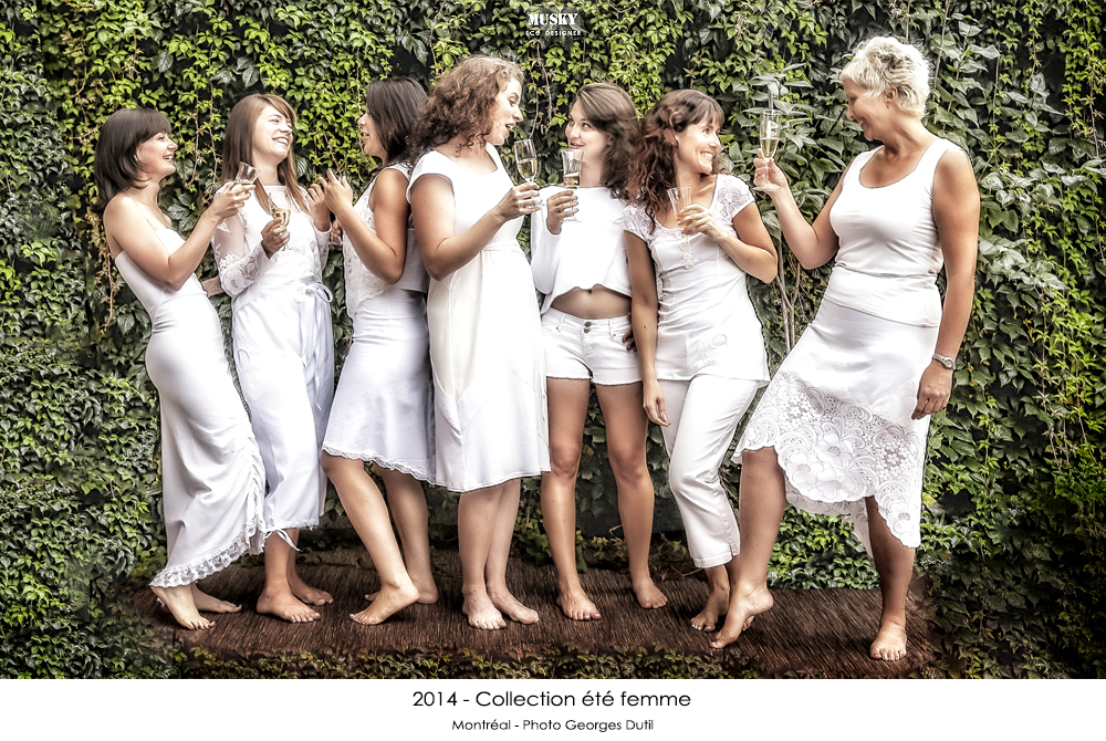 2014 – Collection été femme. Montréal – Photo Georges Dutil.