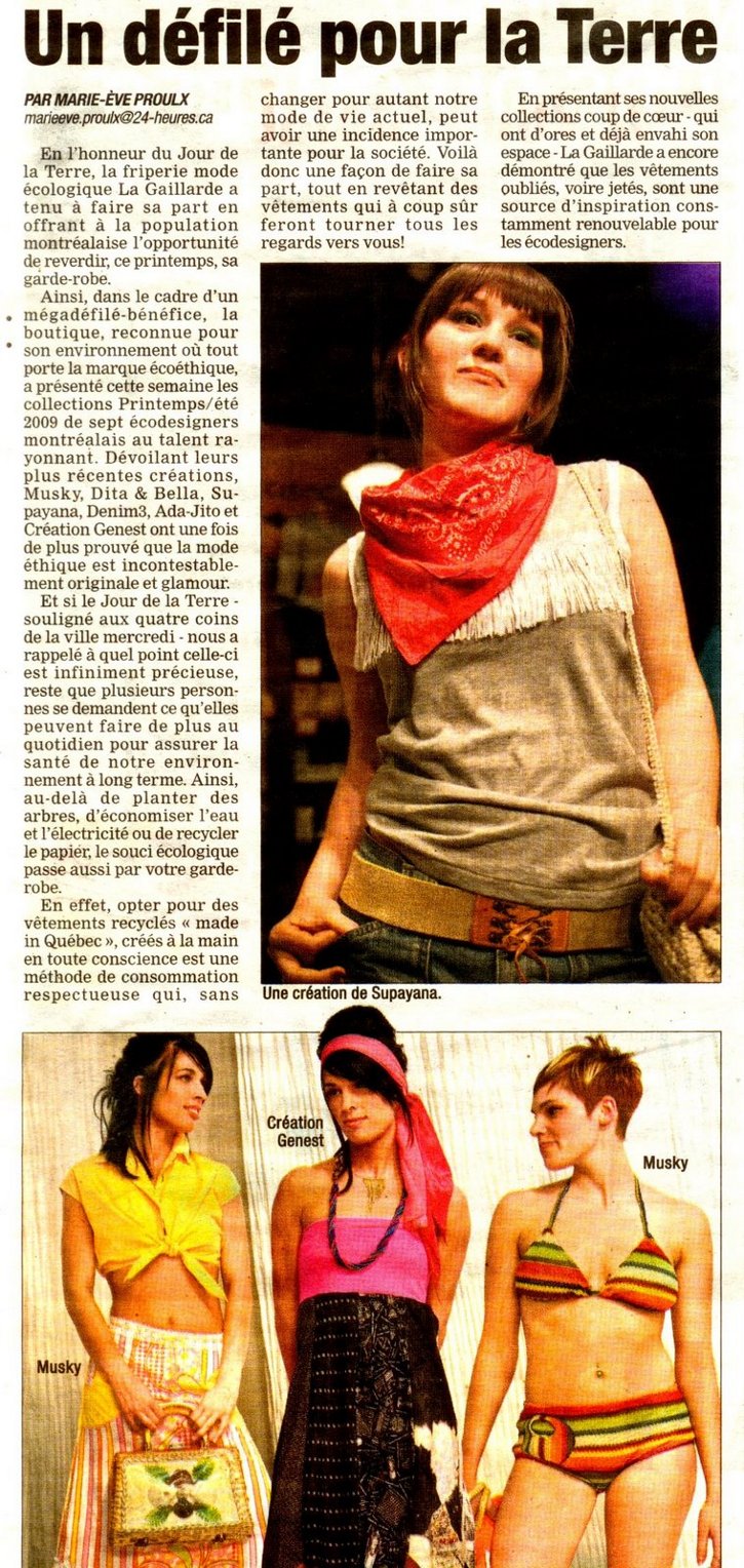 24 heures - 22 avril 2009